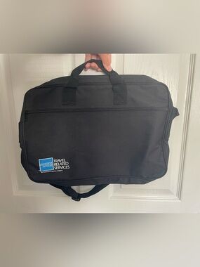 American Express Travel Related Services Black Computer Bag